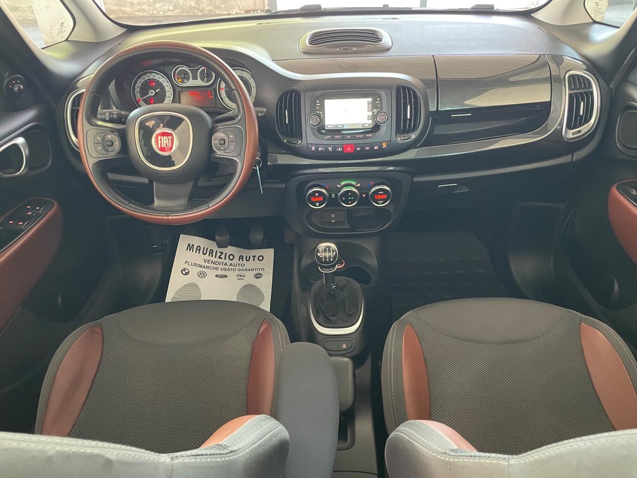Fiat 500L 1.6 Multijet 105 CV Trekking nav tetto sensori Ecc