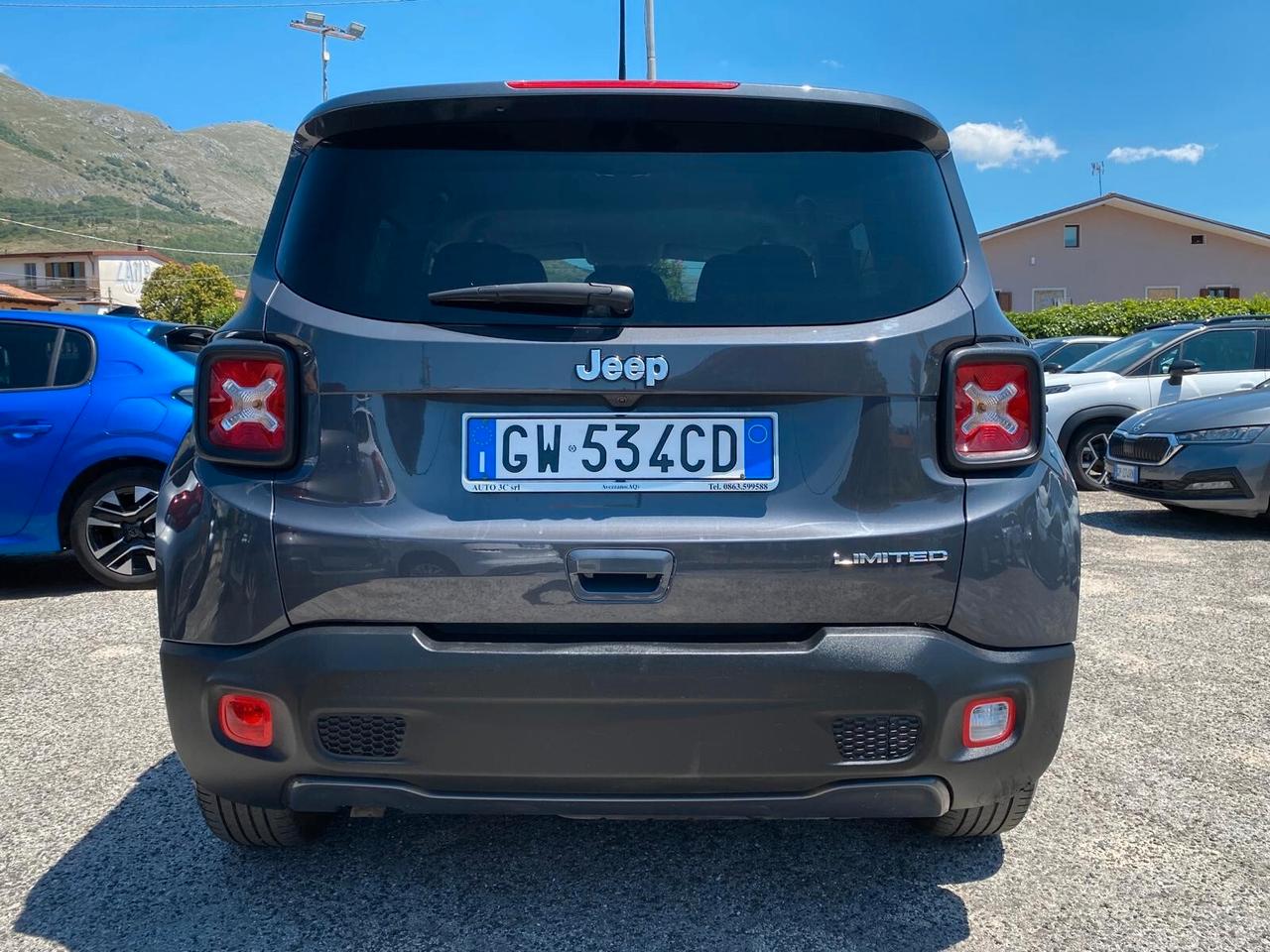Jeep Renegade 1.6 Mjt 130 CV Limited Pack Navi Telecamera