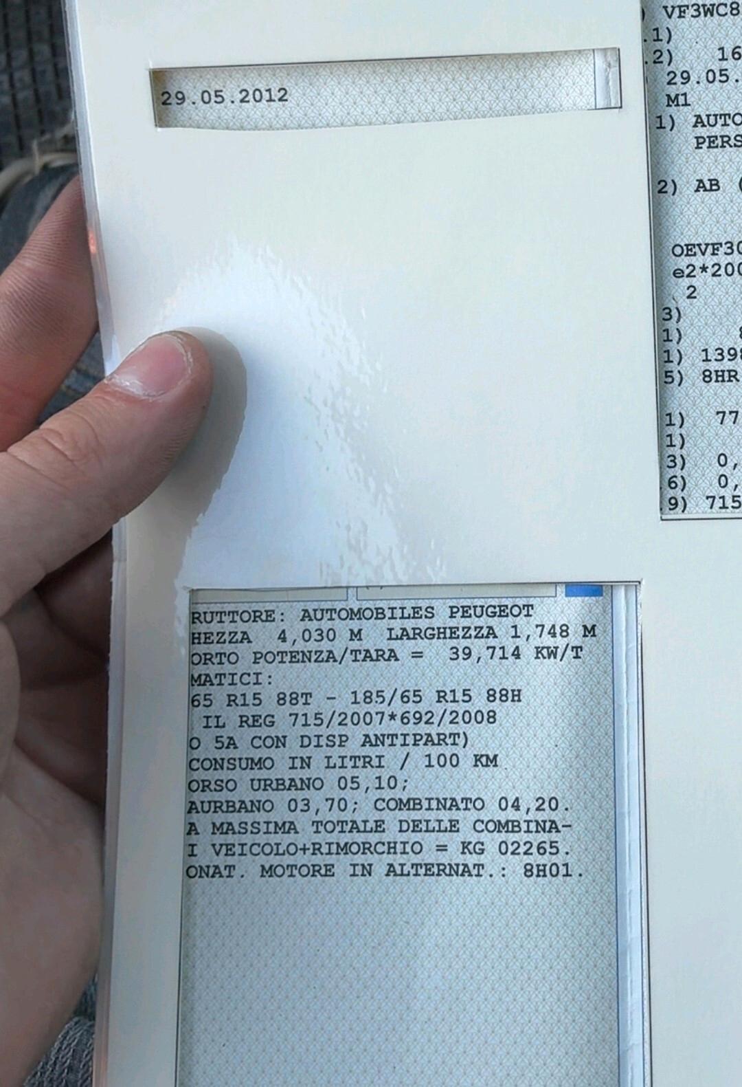 Peugeot 207 1.4 HDi 70CV 5p. Energie 2012