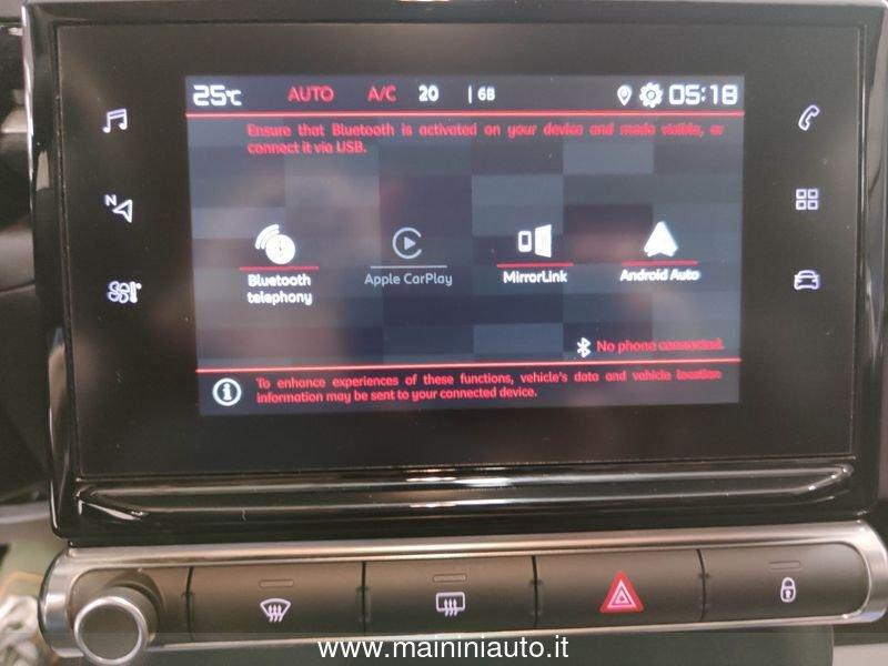 Citroën C3 1.2 110cv EAT6 Max Cambio Automatico