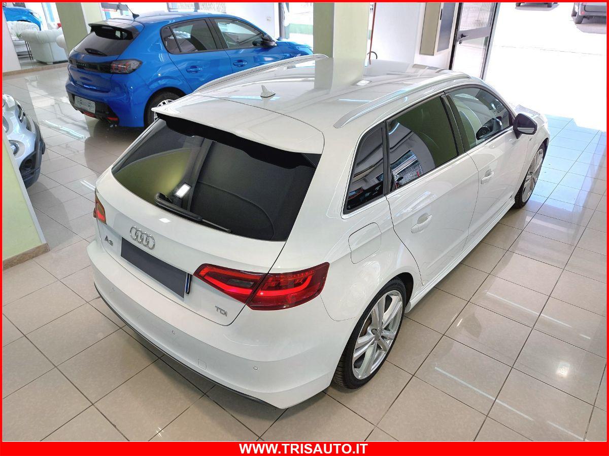 AUDI A3 SPB 1.6 TDI S-Tronic S-line (BIXENO+PELLE+NAVI)