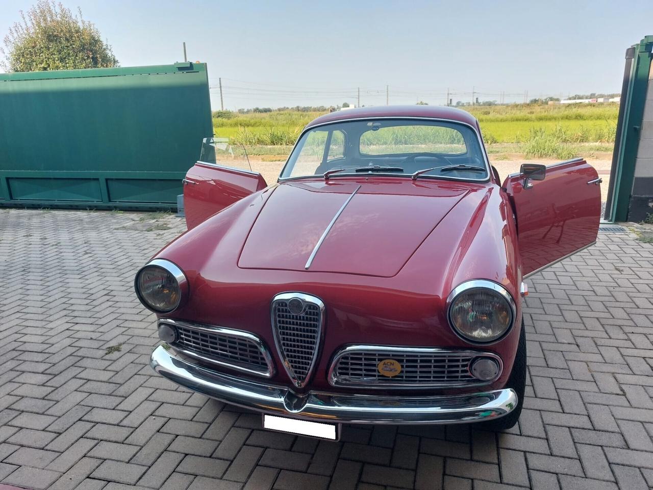 Alfa Romeo Sprint 1300 80CV KM 7000 TARG ORO 1964 !!!
