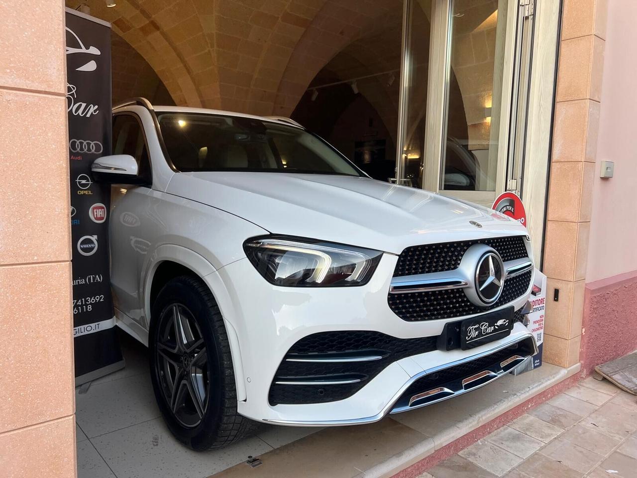 MERCEDES-BENZ GLE 300D PREMIUM 4MATIC 2.0 245CV PELLE NAVI CAM 360° ANNO 2021