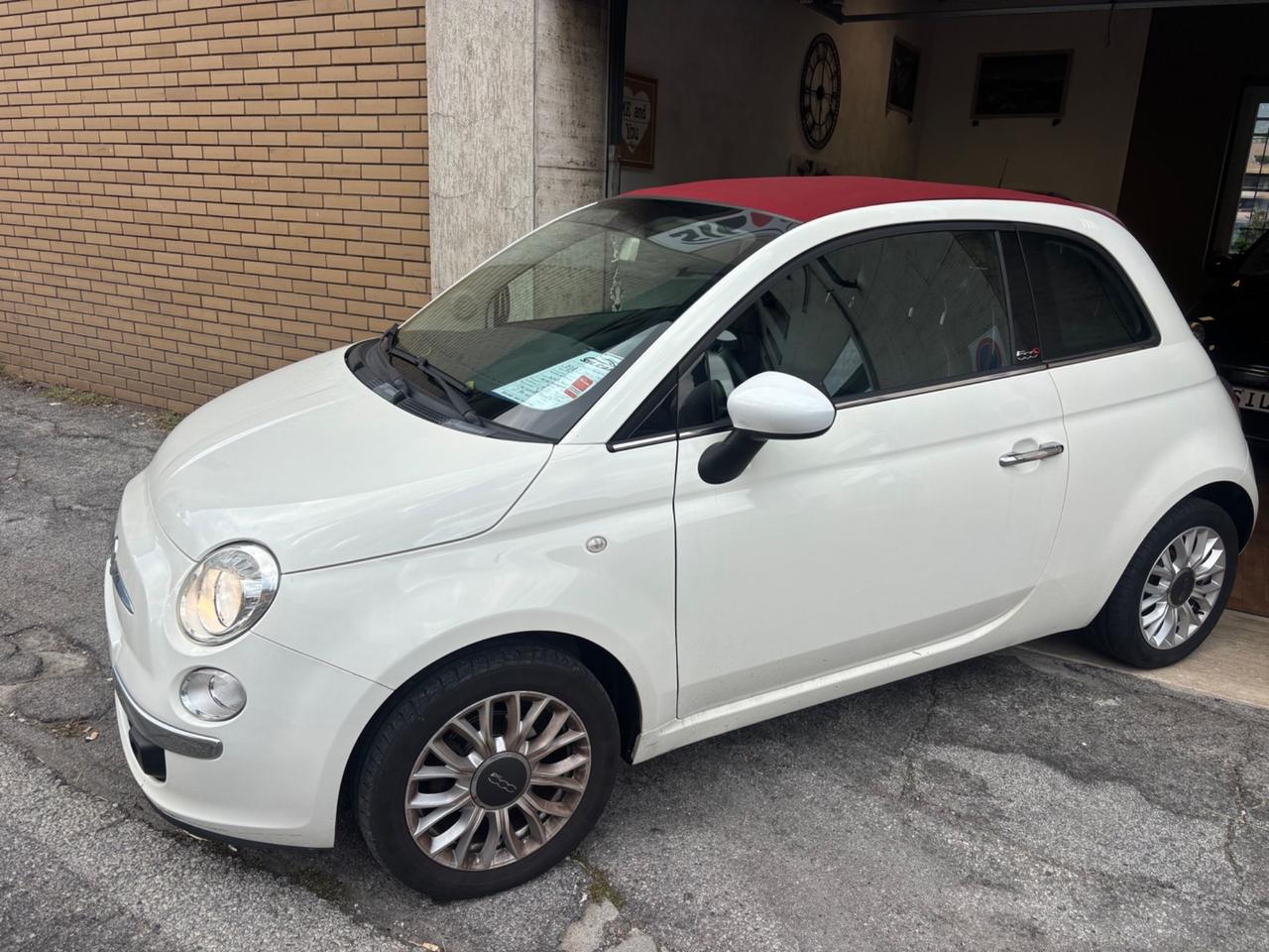 Fiat 500 C 1.2 benzina - 82.000 Km-anno 2014- euro 6