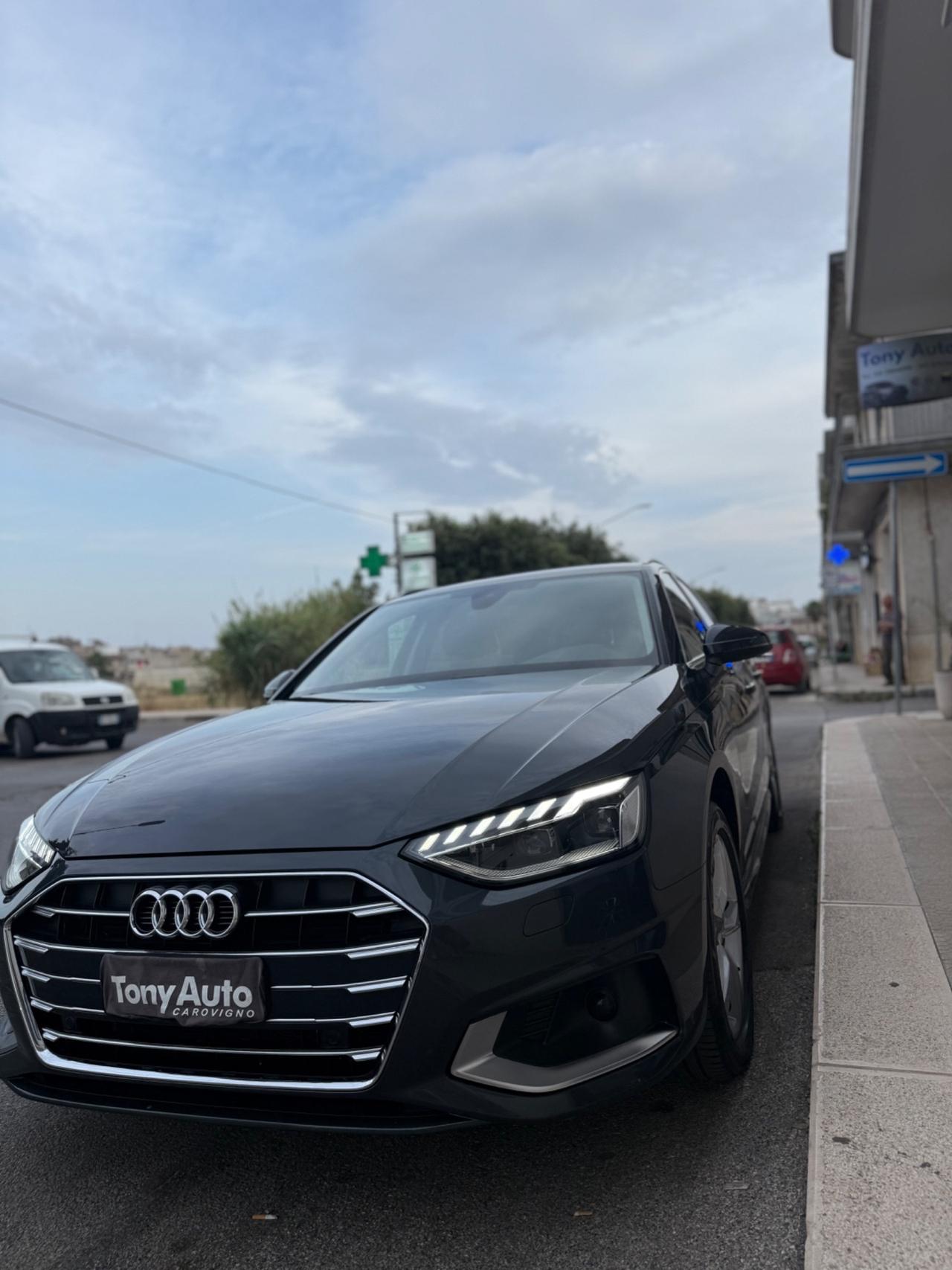 Audi A4 Avant 35 2.0 tdi mhev (DIESEL/ELETTRICA) s-tronic VIRTUALCOCKPIT,NAVIGATORE,FARO MATRIX