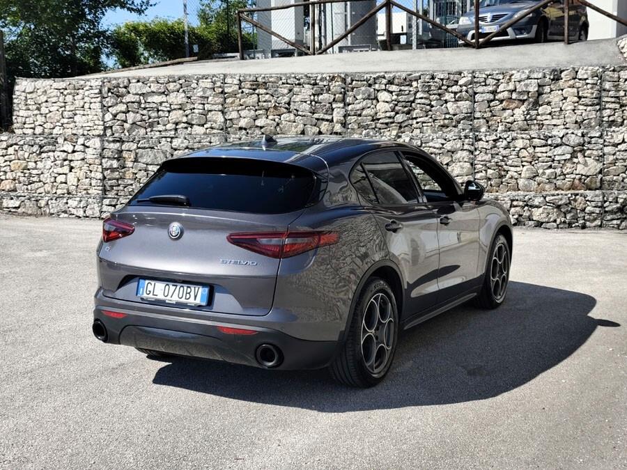 Alfa Romeo Stelvio 2.2 Turbodiesel 190 CV AT8 Q4 Sprint Marmitte Nere, Cerchi 19, STUPENDA!