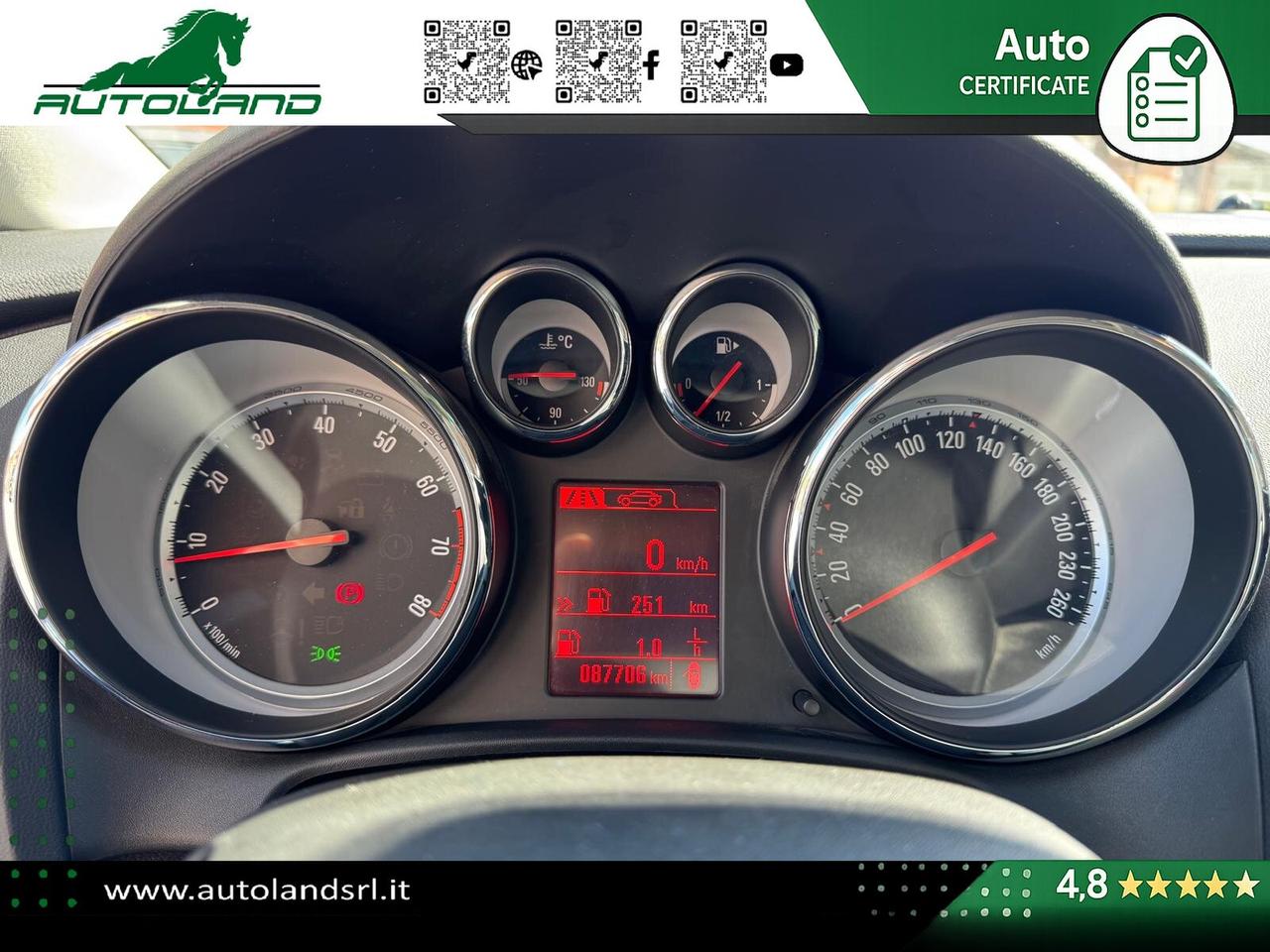 Opel Astra Cosmo 1.4 Turbo 140cv