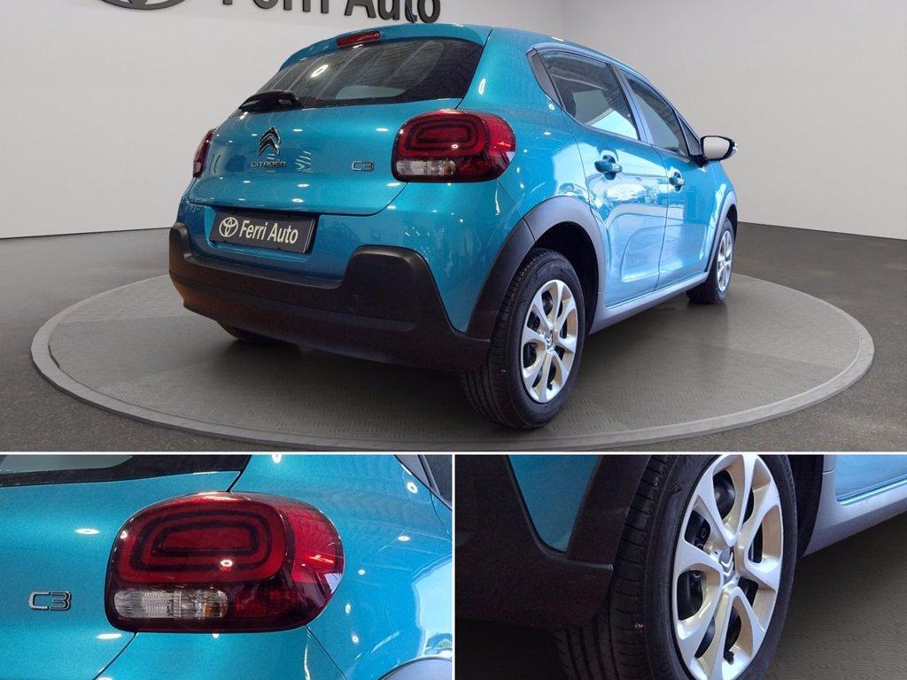 CITROEN C3 1.2 puretech feel s&s 83cv neopatentati my20 del 2022