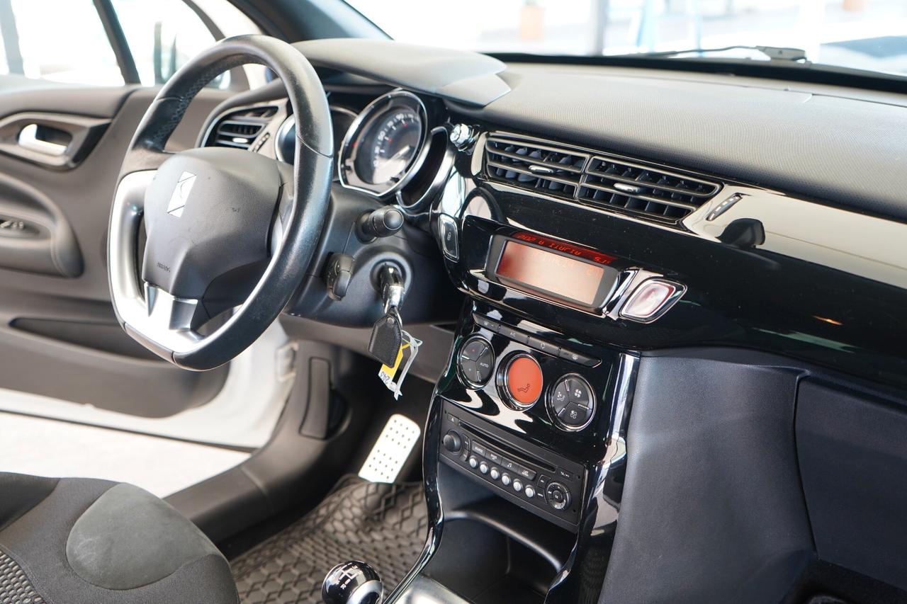 Ds DS3 3 1.6 VTi 120 Cv So Chic
