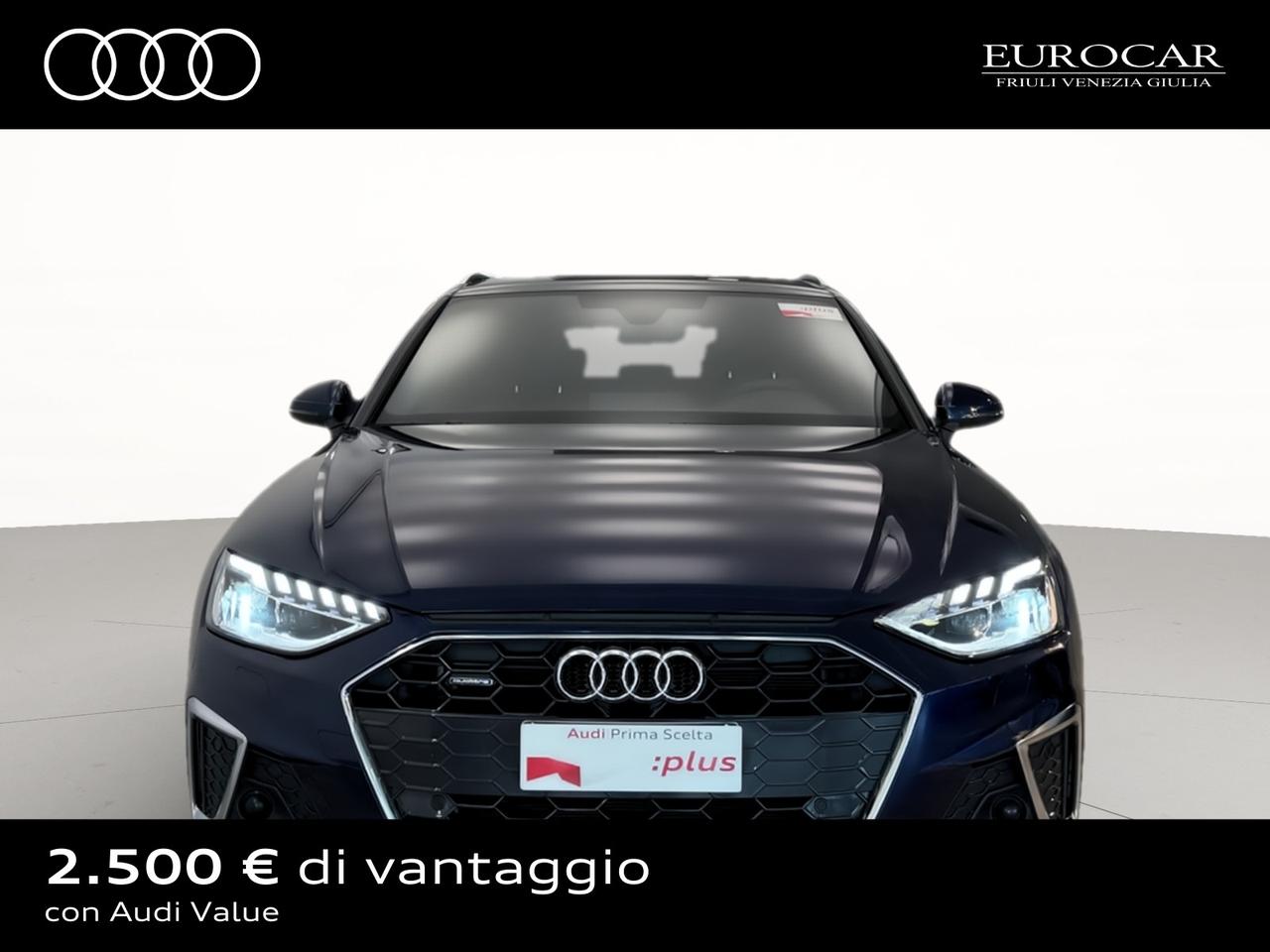 Audi A4 avant 40 2.0 tdi mhev s line edition quattro 204cv s-tronic