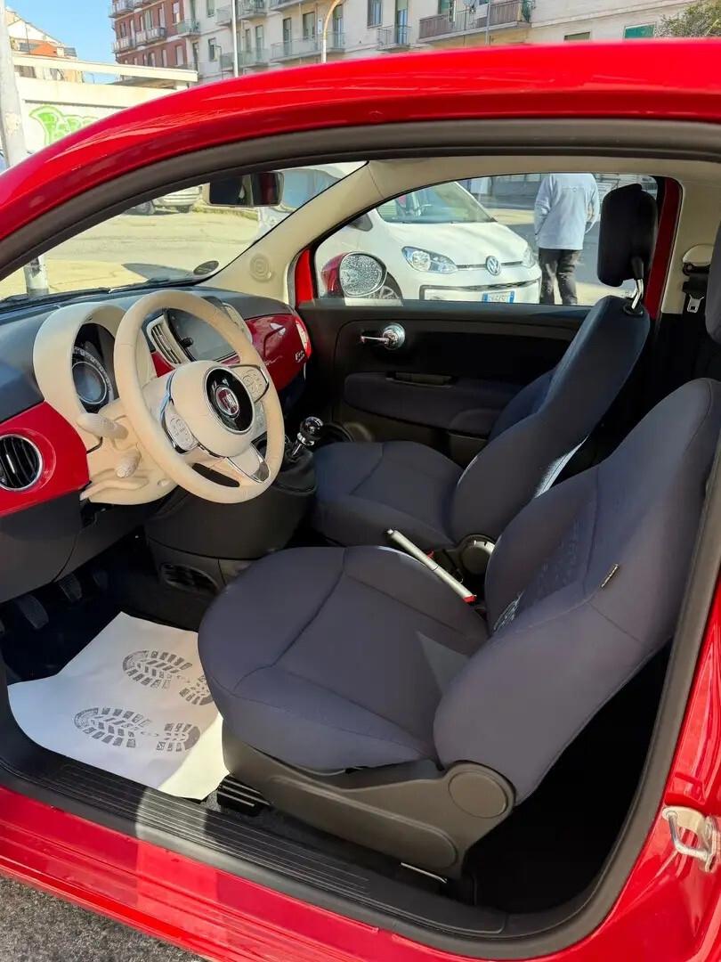 Fiat 500 1.0 Hybrid Red