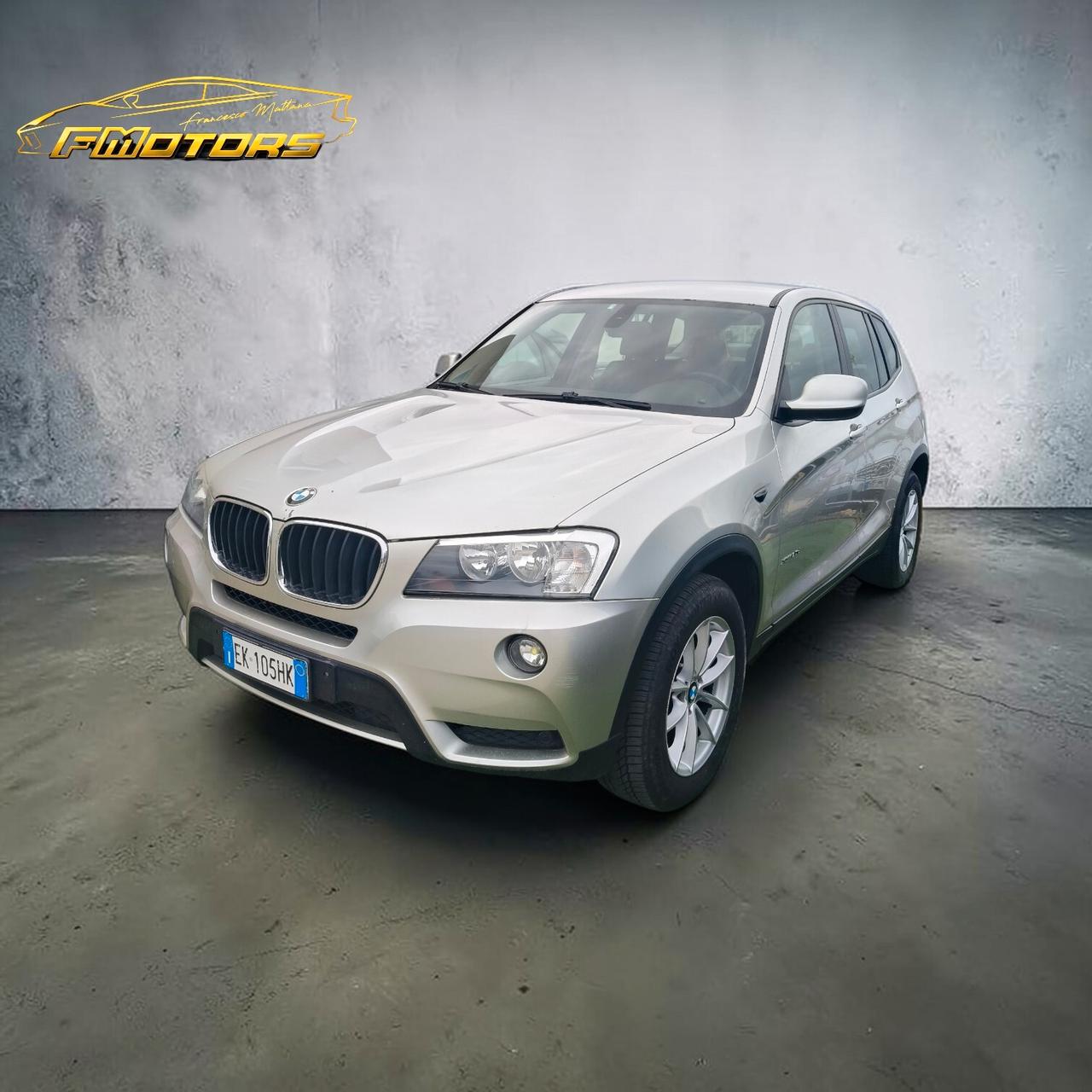 BMW X3 2.0 Diesel Automatico – 2013 – Ottime condizioni – Garanzia 12 mesi
