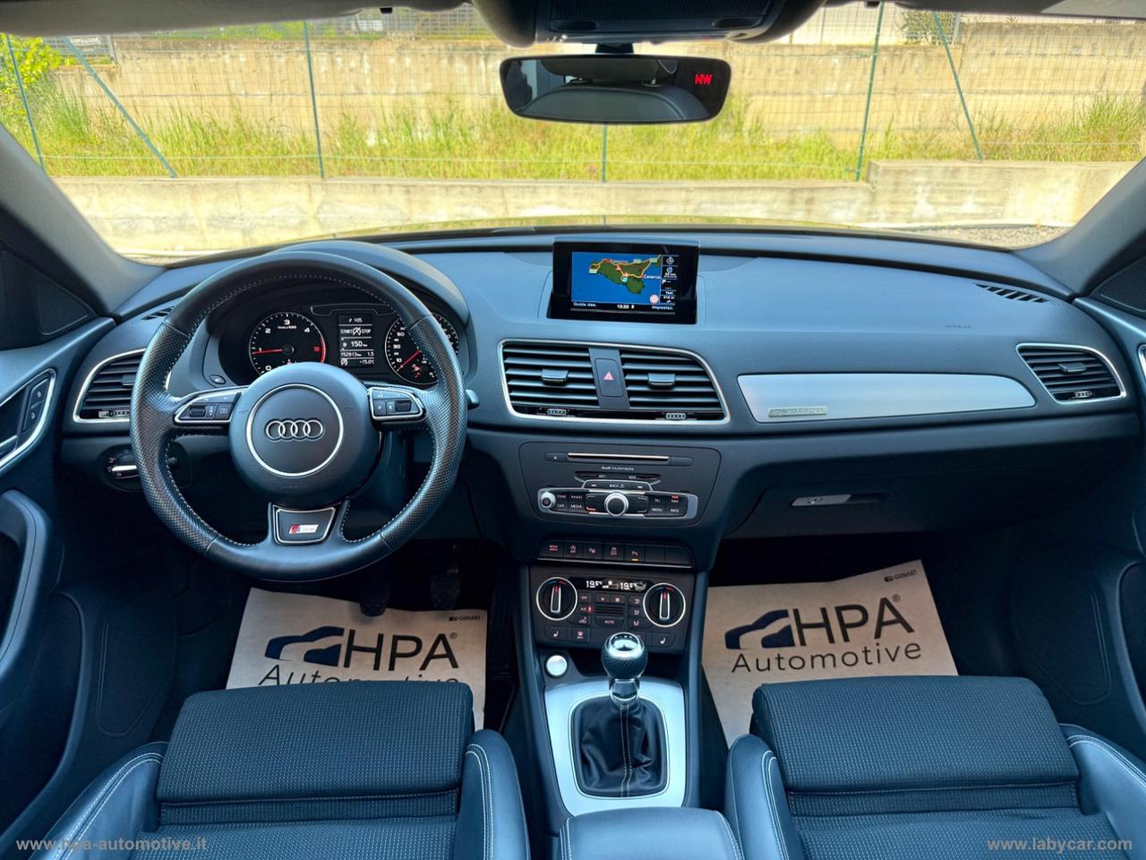 AUDI Q3 2.0TDI 184CV quattro S-LINE TETTO NAVI LED QUATTRO