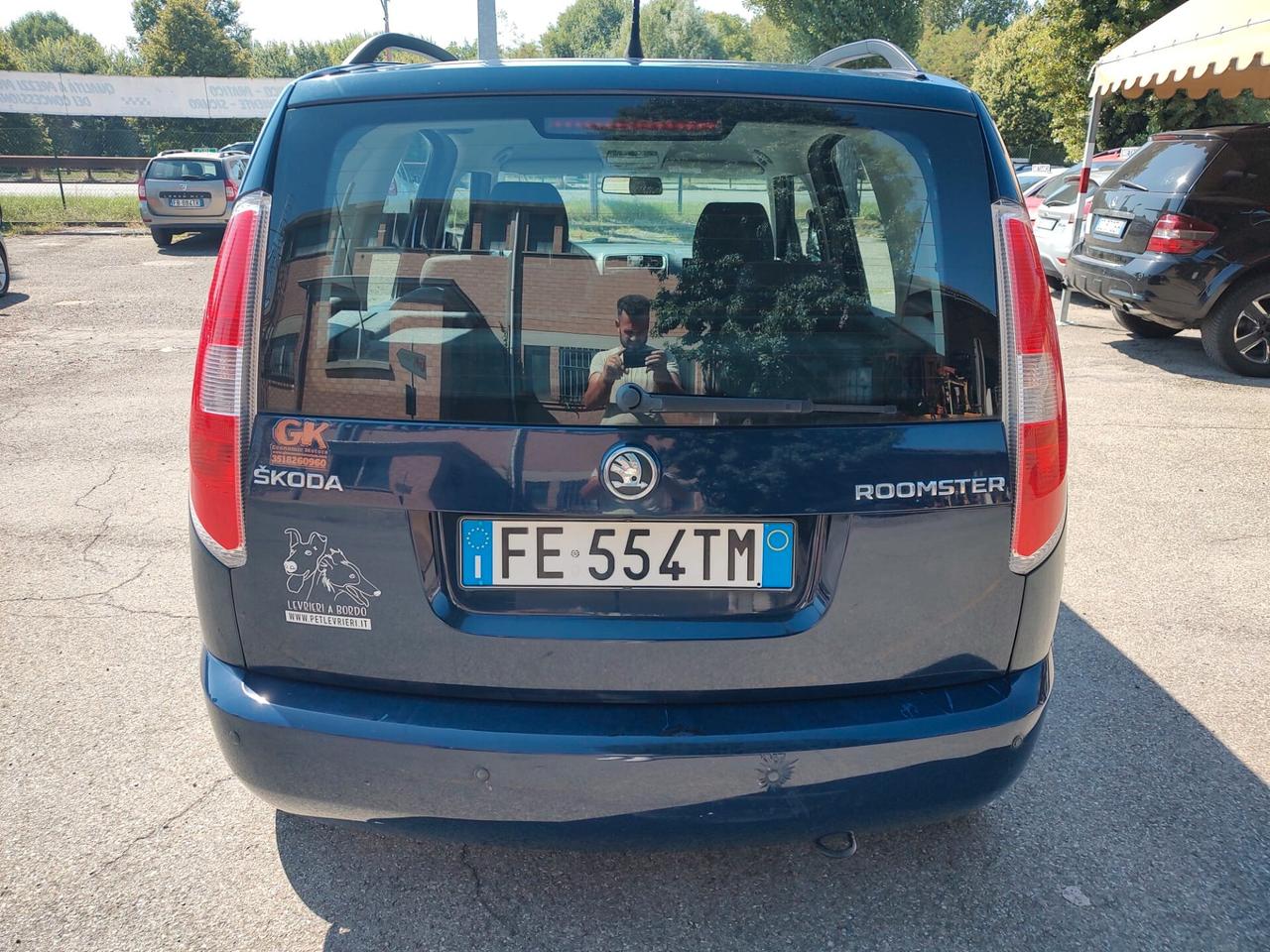 Skoda Roomster 1.2 12V 70CV Easy SENSORI RETRO, GARANZIA L.12 MESI, OK NEOPATENTATI