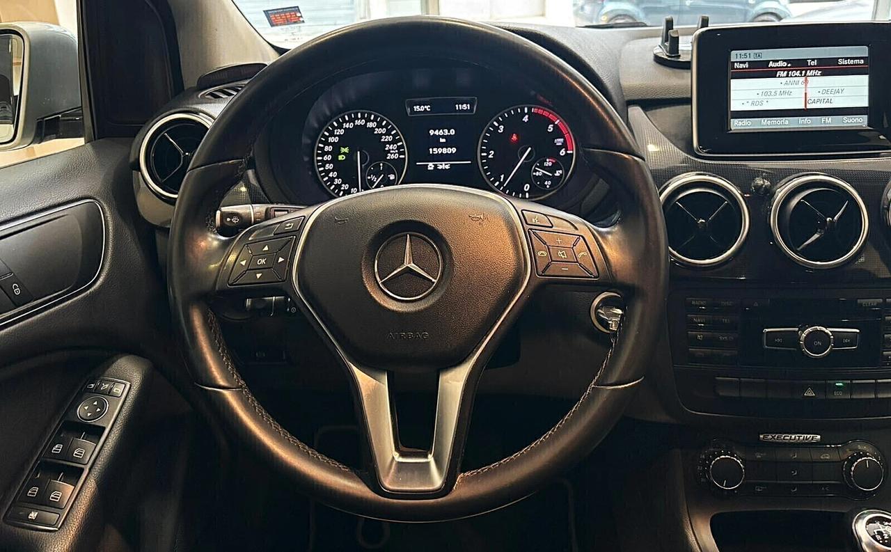 Mercedes CLASSE B 1.8CC 110CV **KM CERTIFICATI**