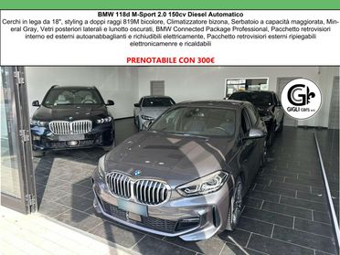 BMW Serie 1 118d M-Sport C18" Apple Car Led msport 150cv