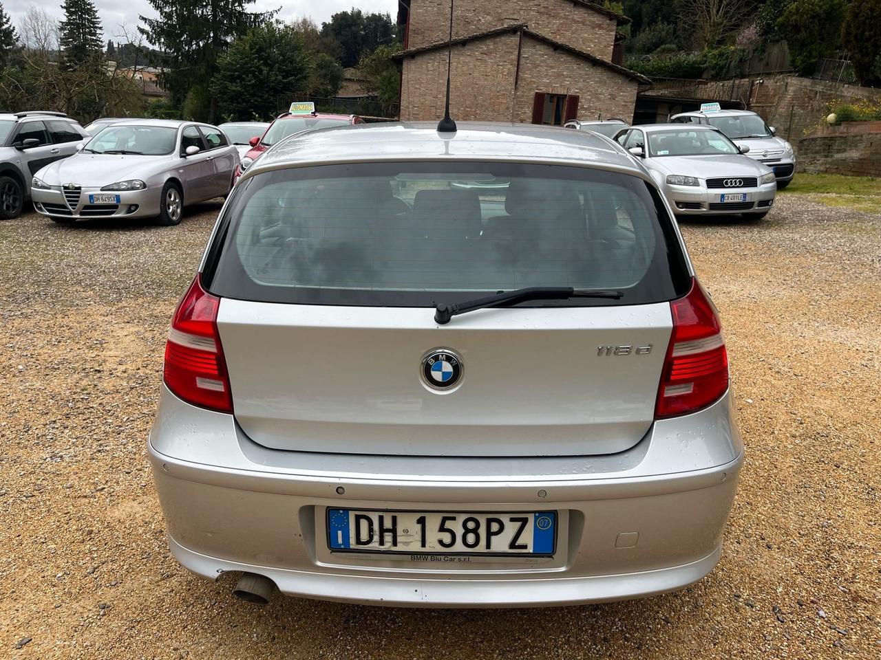 Bmw 118 118d cat 5 porte Futura DPF