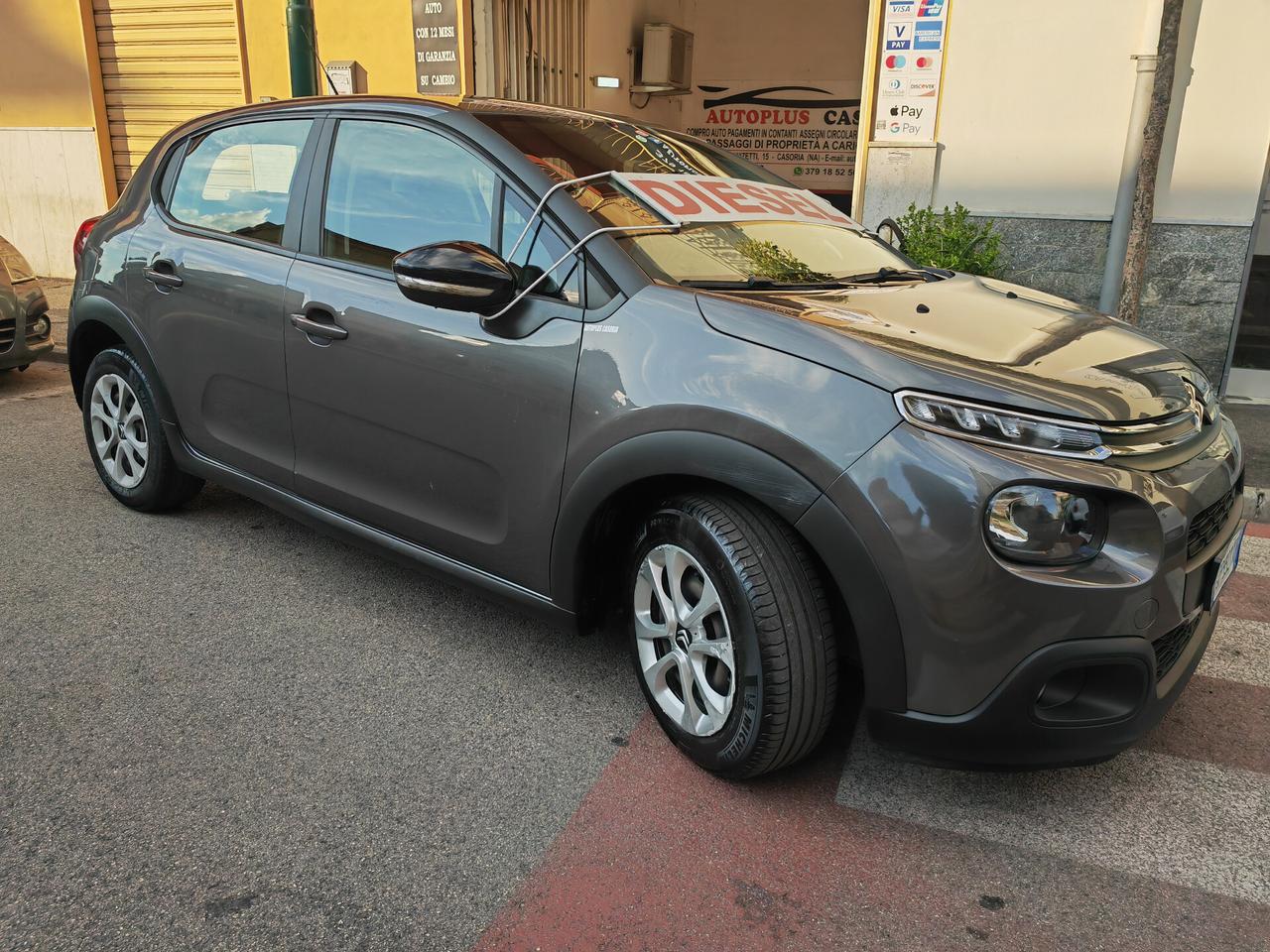 CITROEN C3 1.6 BLUEHDI CV102 KW75 SES SHINE