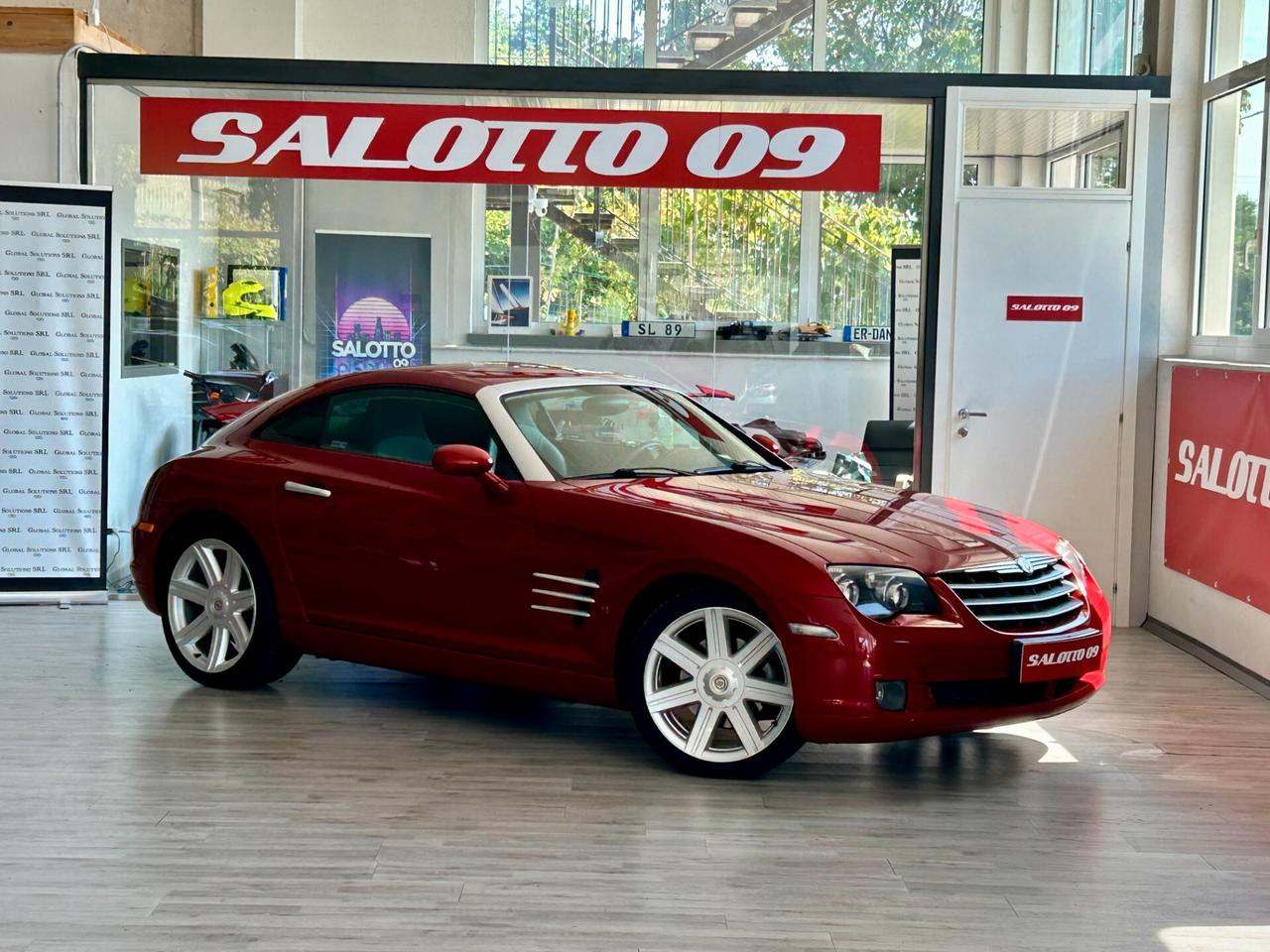 Chrysler Crossfire *67000 KM ORIGINALI *BORDEAUX*GARANZIA*ASI*COMPLETAMENTE ORIGINALE*