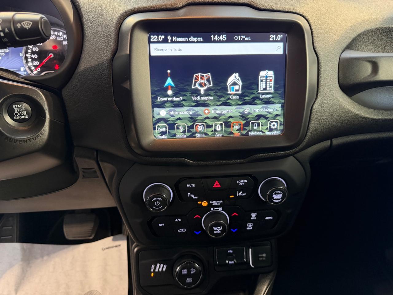 Jeep Renegade 2.0 Mjt 140CV 4WD UNICOPROPRIETARIO