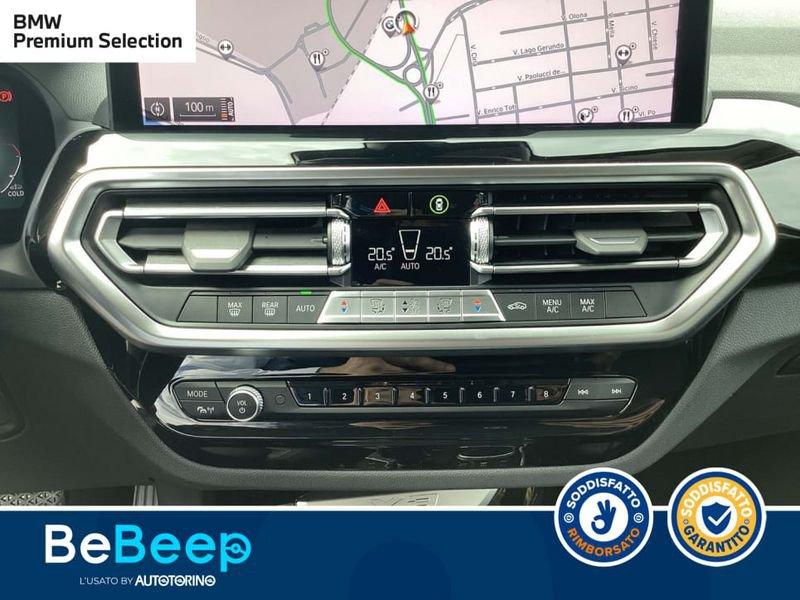 BMW X3 XDRIVE20D MHEV 48V AUTO