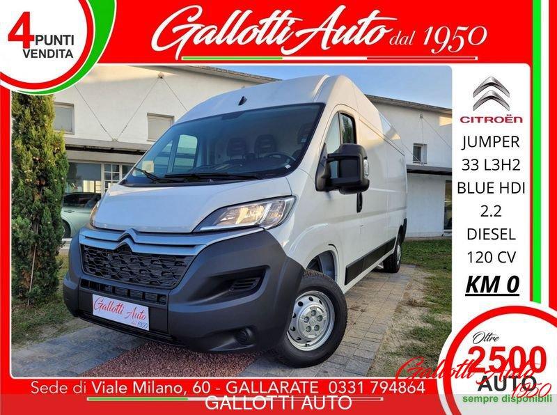 Citroën Jumper 33 BlueHDi 120 S&S L3H2 Furgone+IVA-NO OBBLIGO FIN.