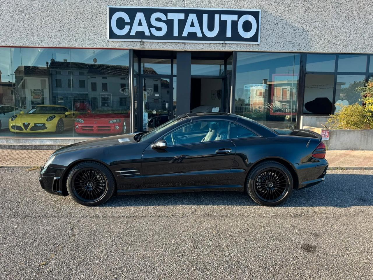 Mercedes SL 55 AMG targa oro