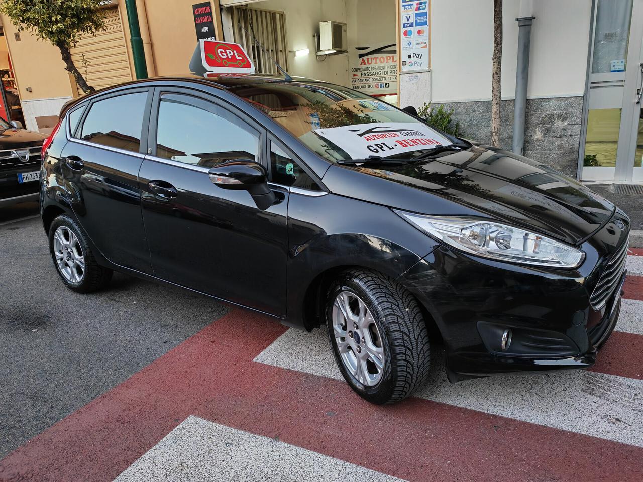 FORD FIESTA 1.4 GPL CV95 KW70 BLACK E WHITE EDITION