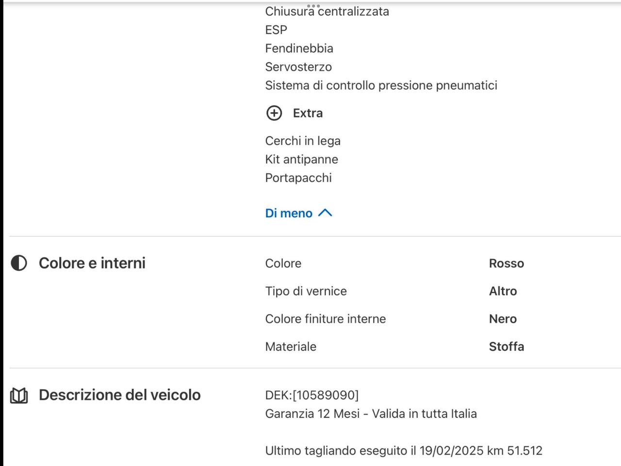 Fiat Panda 1.2 City Cross Si Neopatentati Perfetta