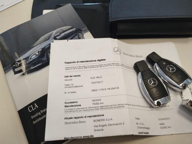 MERCEDES CLA 180 d S.W. Automatic Premium 8 CERCHI E GOMME - NAVIG