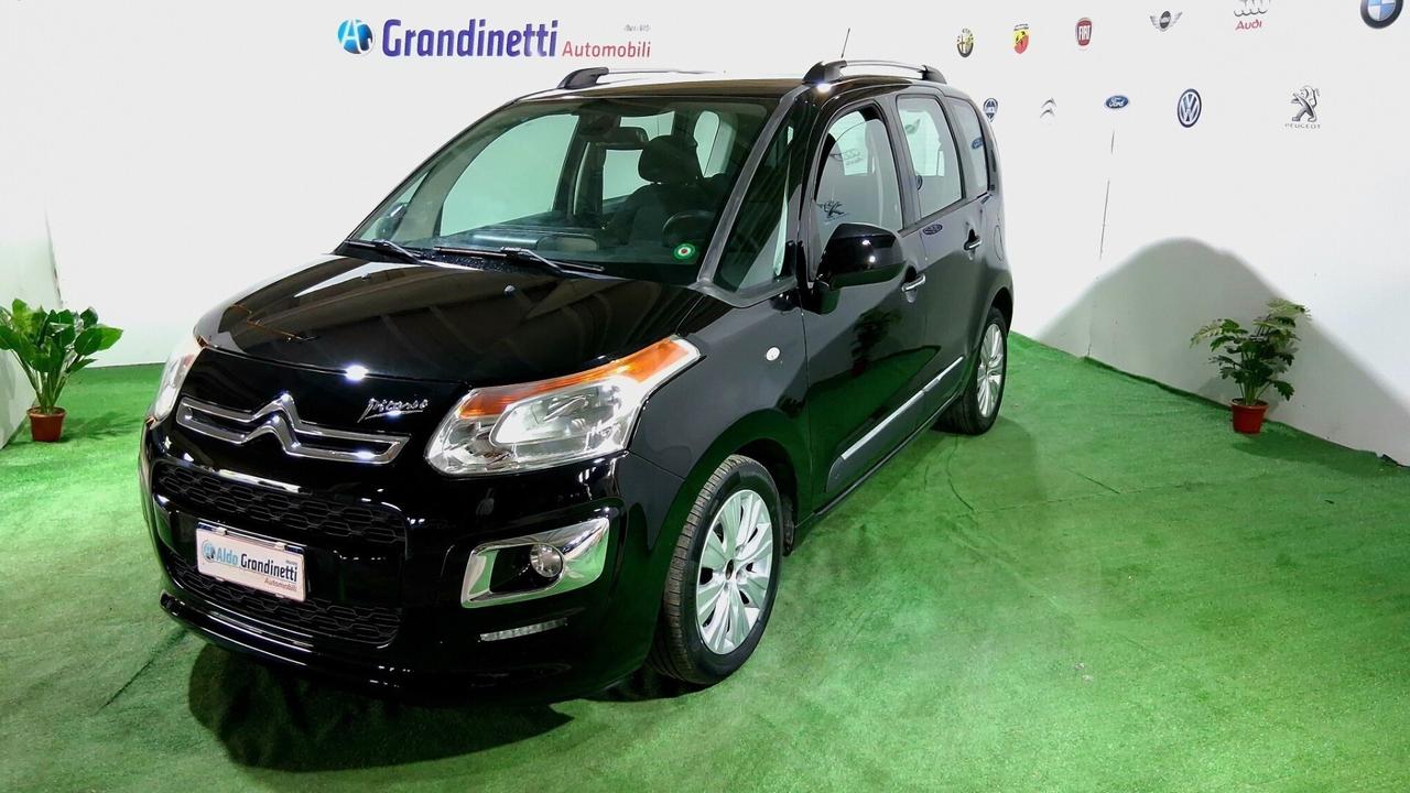 Citroen c3 Picasso 1.6 hdi 90 cv Exclusive 2014
