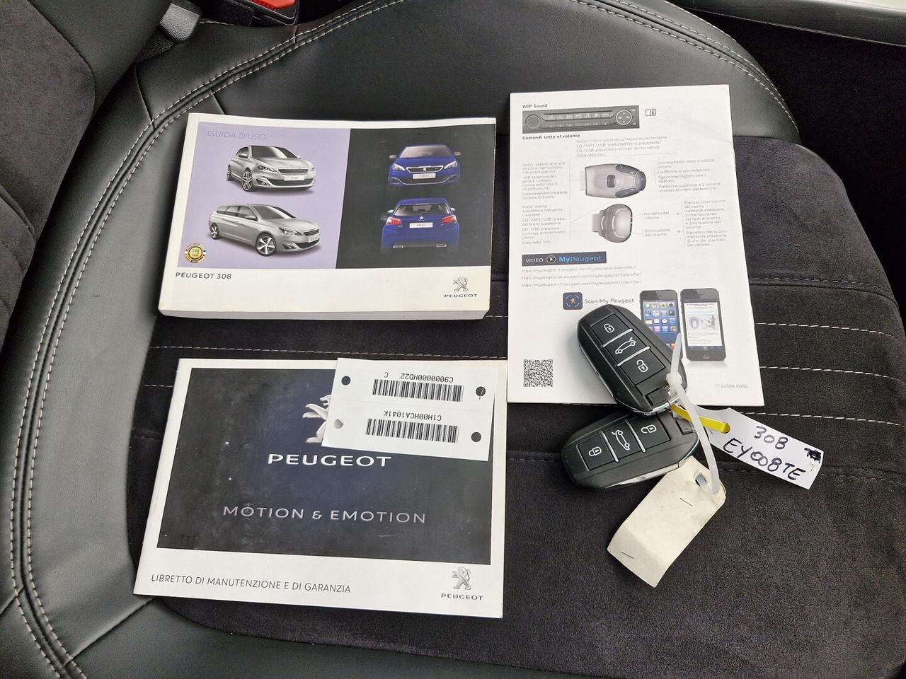 PEUGEOT 308 1.6 Hdi 115cv GT LINE anno 2015