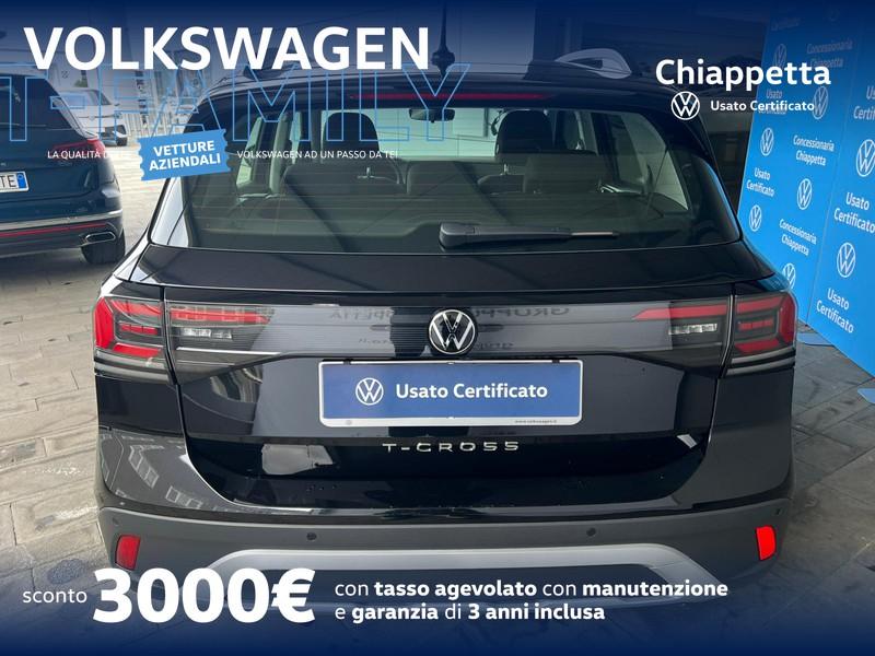 Volkswagen T-Cross 1.0 tsi life 95cv