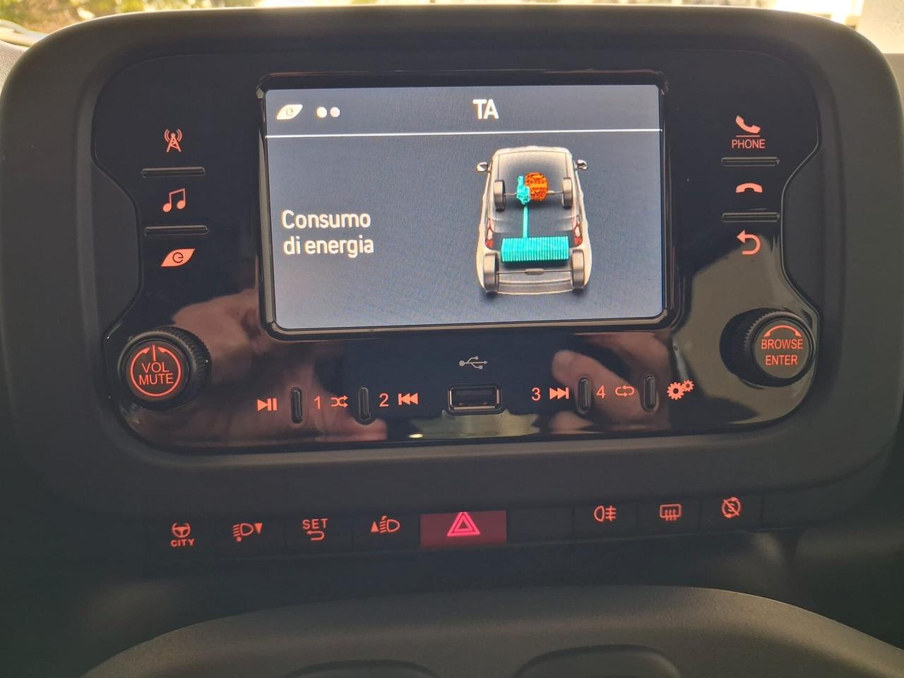 Fiat Panda 1.0 FireFly S&S Hybrid Red