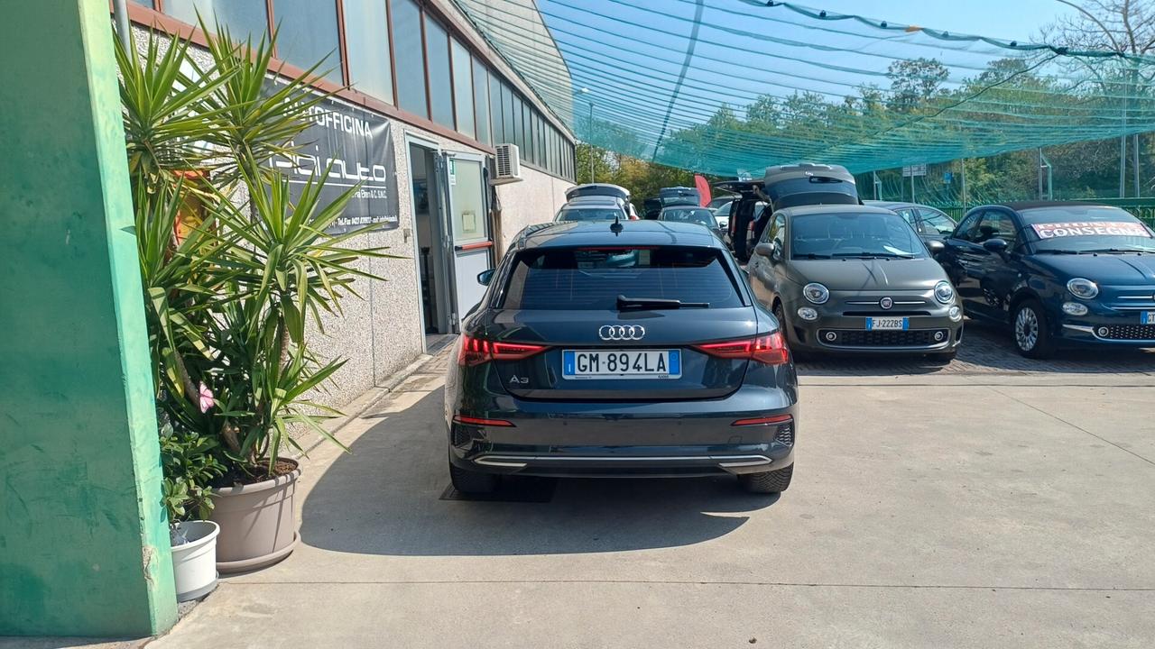 Audi A3 SPB 35 TFSI S tronic MHEV ibrida