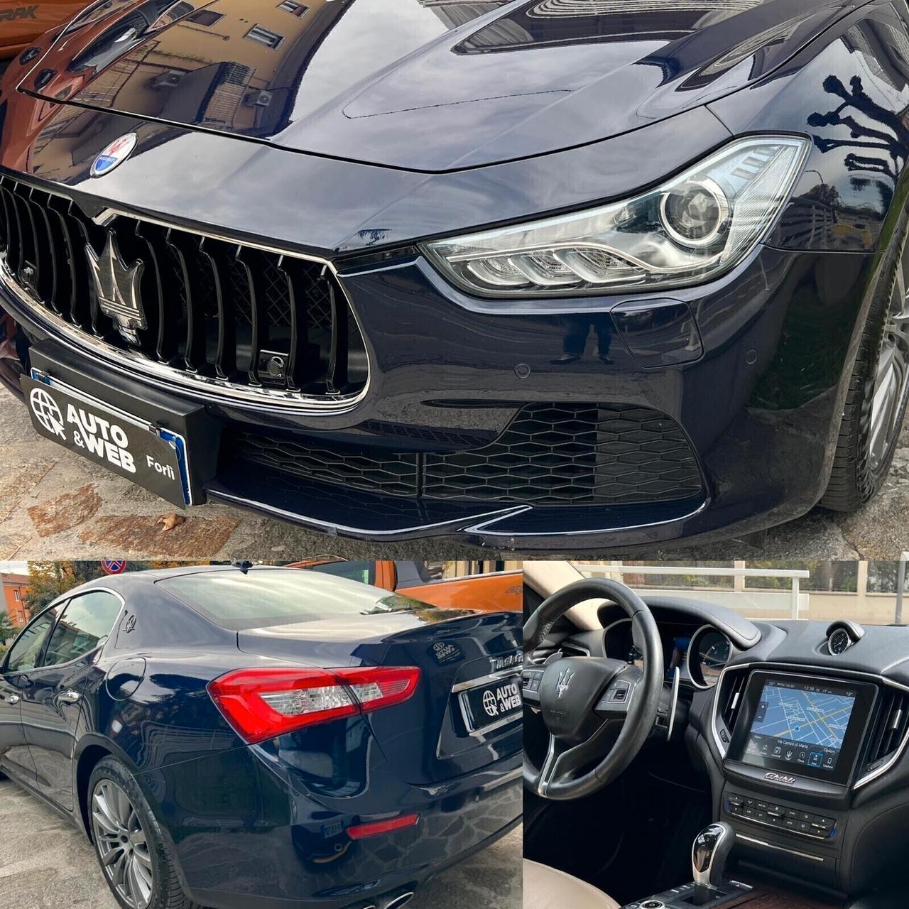 MASERATI GHIBLI V6 DIESEL 250cv UNIPROPRIETARIO
