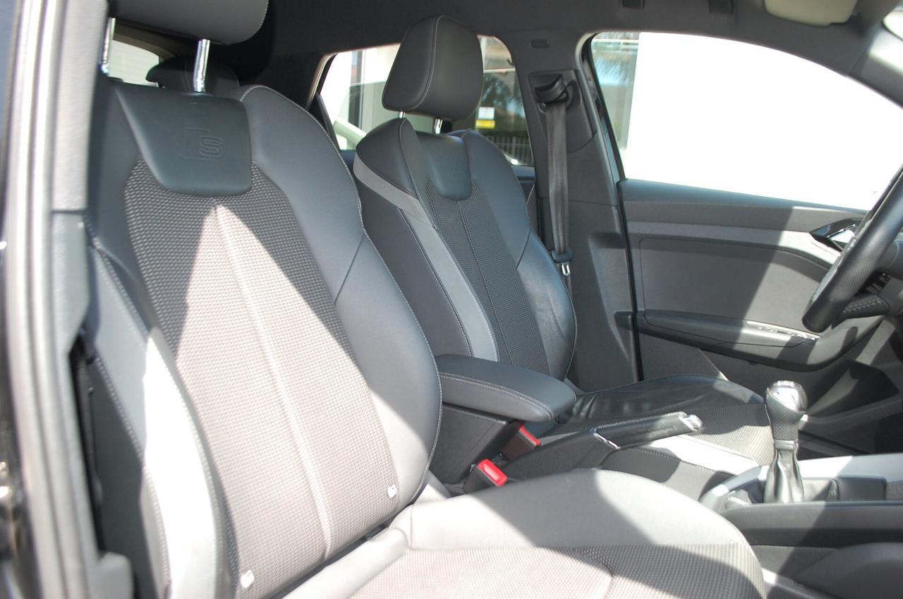 Audi A1 Sportback 30 1.0 tfsi 116CV S Line Edition Uff Italy Clima USB