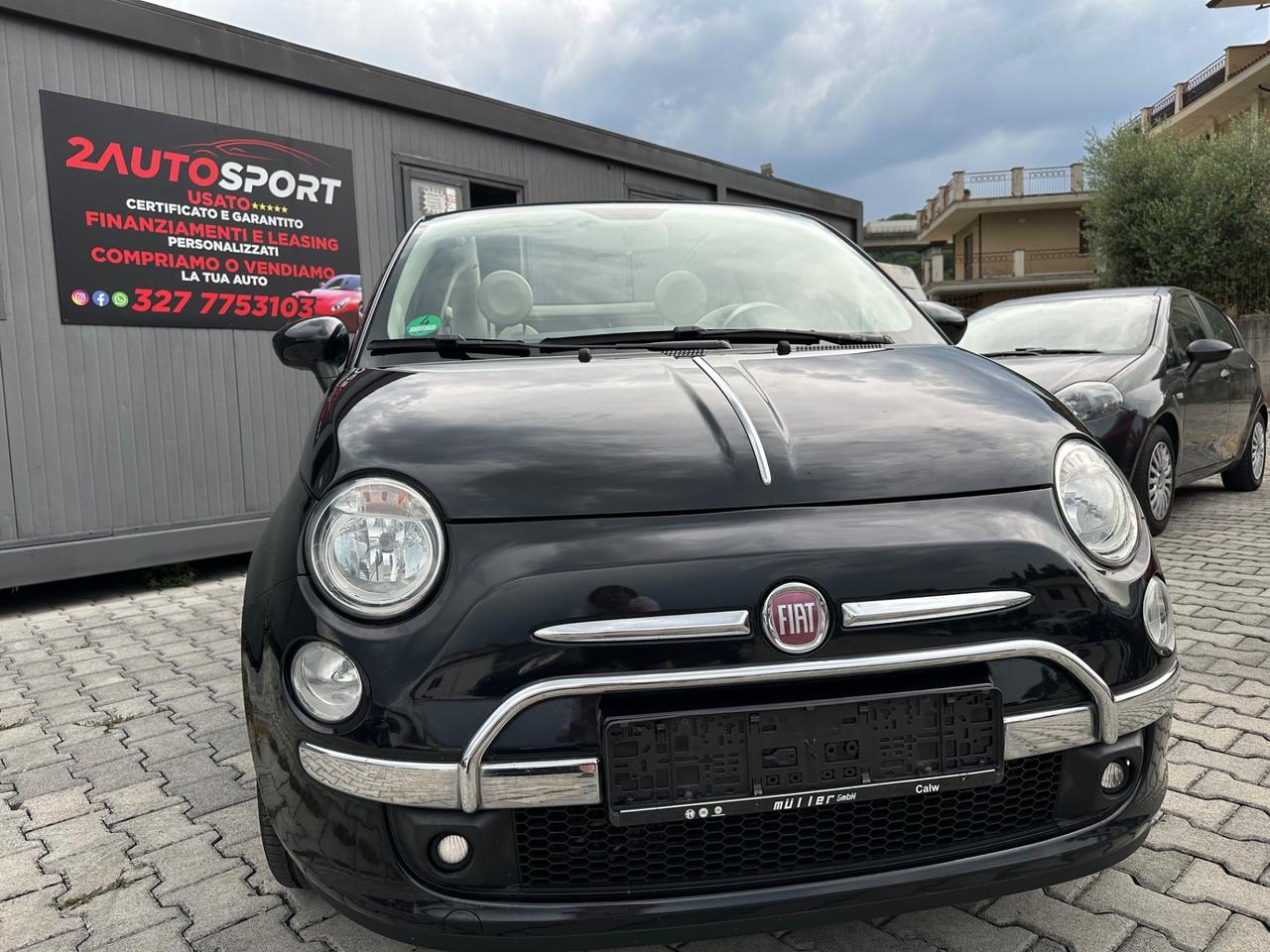 FIAT 500 CABRIO Twin air UNICOPROPRIETARIO 2011