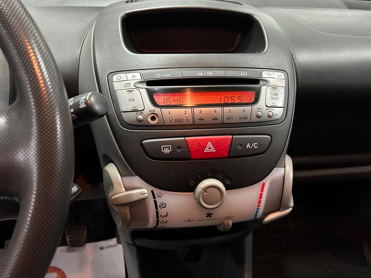 Toyota Aygo 1.0 Benz. Servosterzo A/C 5 Po