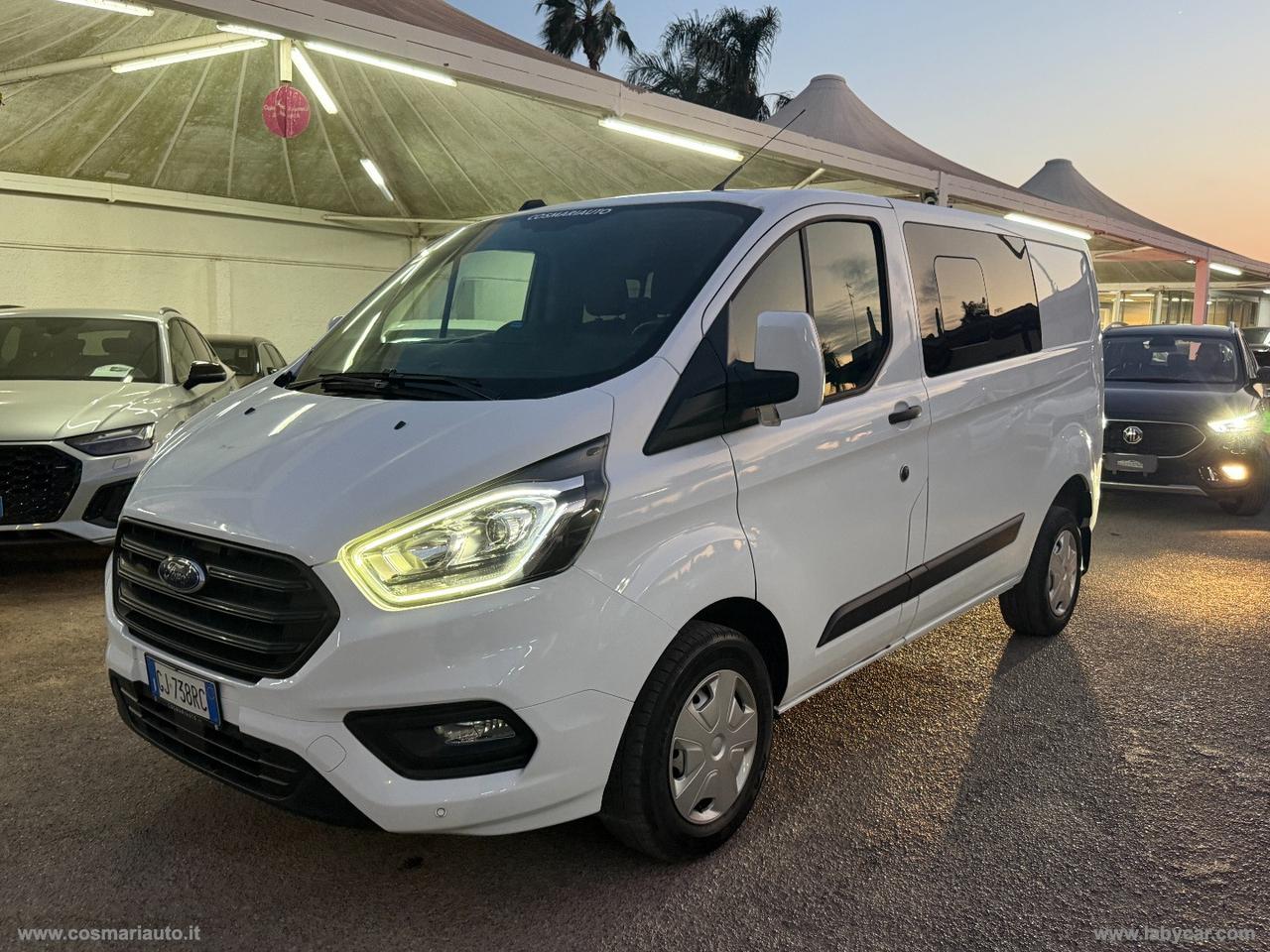 Tran.Cust.300 2.0EcoB.130 DOPPIA CABINA 6 POSTI PASSO MEDIO