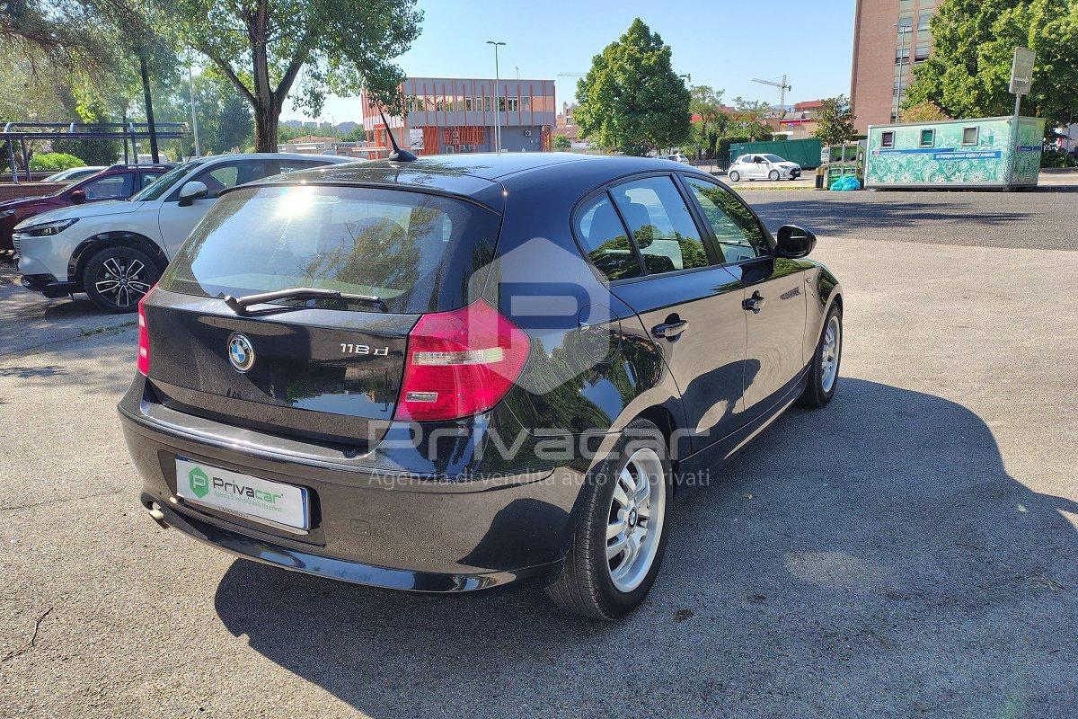 BMW 118d 2.0 143CV cat 5 porte Eletta DPF