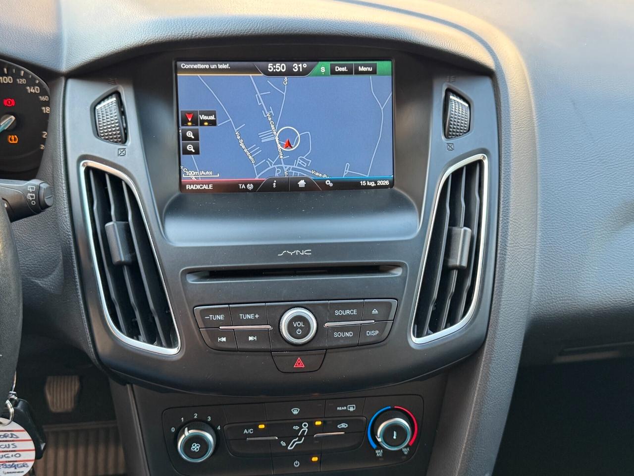FORD FOCUS 1.5 TDCI 120 CV. S.W. E6 NAVI+CERCHI PERFETTA