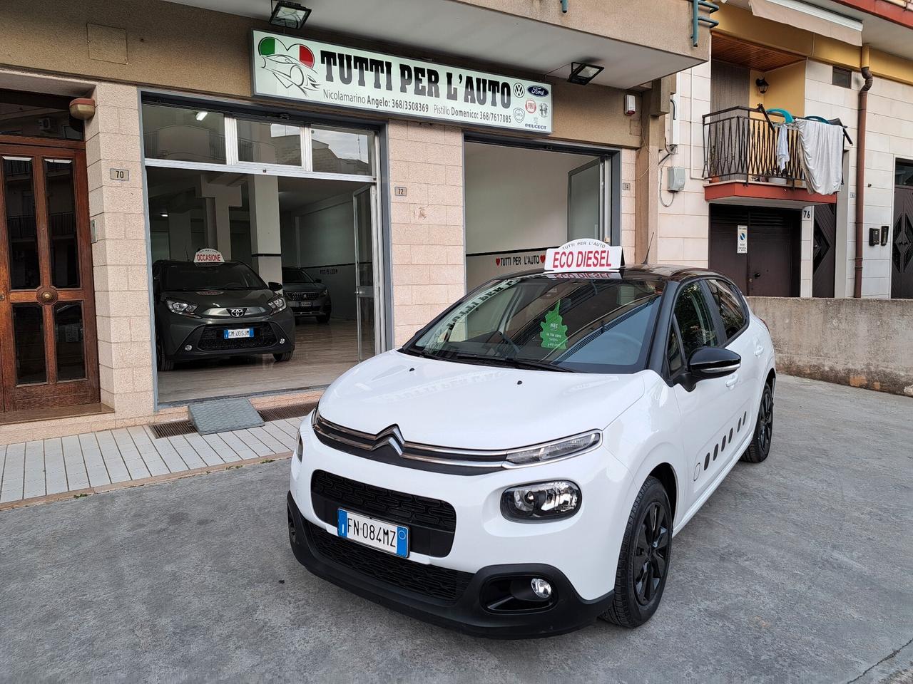 Citroen C3 BlueHDi 75 CV - 2018 BICOLORE