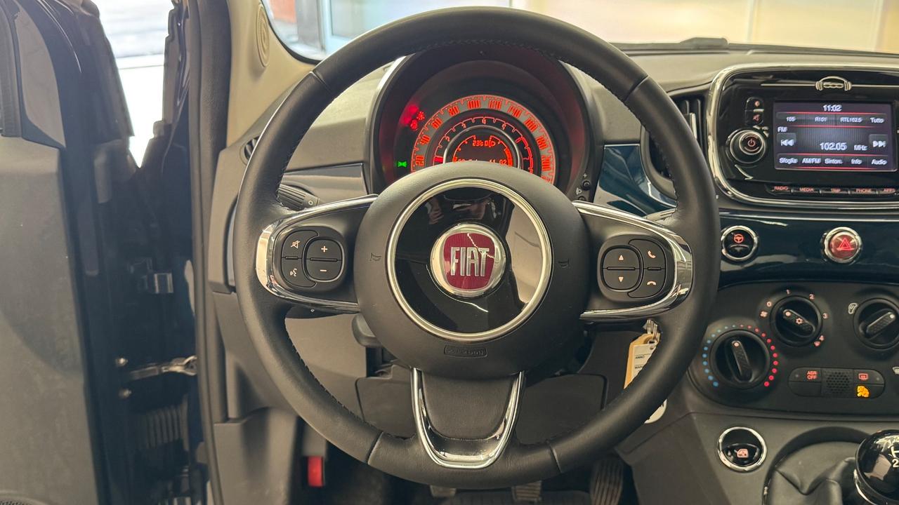 Fiat 500 1.2 Lounge Tetto Panoramico-2017