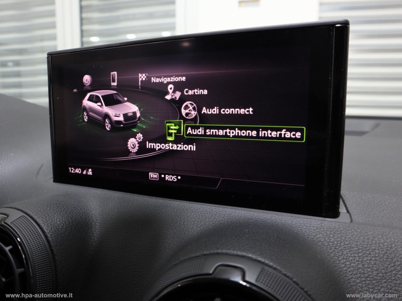 AUDI Q2 2.0TDI 150CV S-tronic 4X4 TETTO VIRTUAL LED PELLE