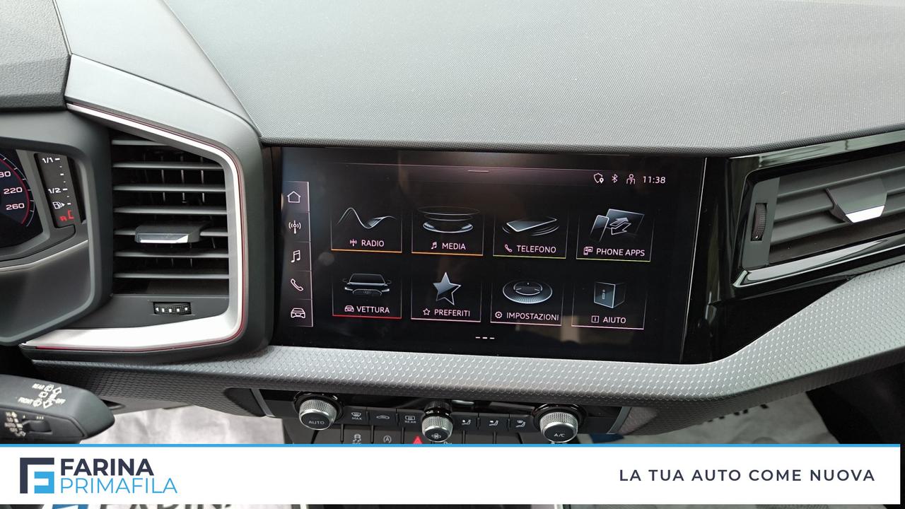 AUDI A1 II - A1 allstreet 30 1.0 tfsi Admired 110cv s tronic