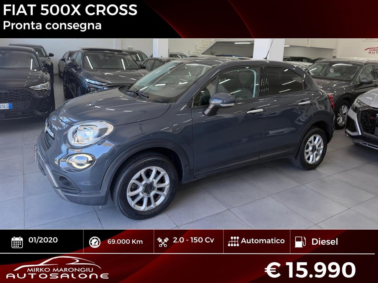 Fiat 500X 2.0 MultiJet 150 CV 4x4 Cross FINANZIABILE