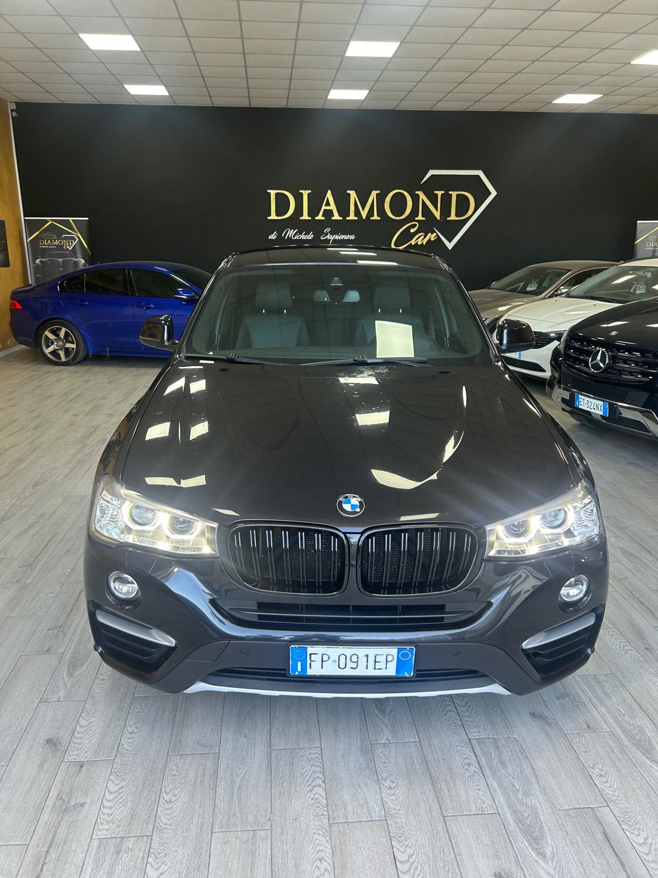 BMW X4 2.0d 190 cv “AUT/NAV/RETRO/PELLE/19”-2016