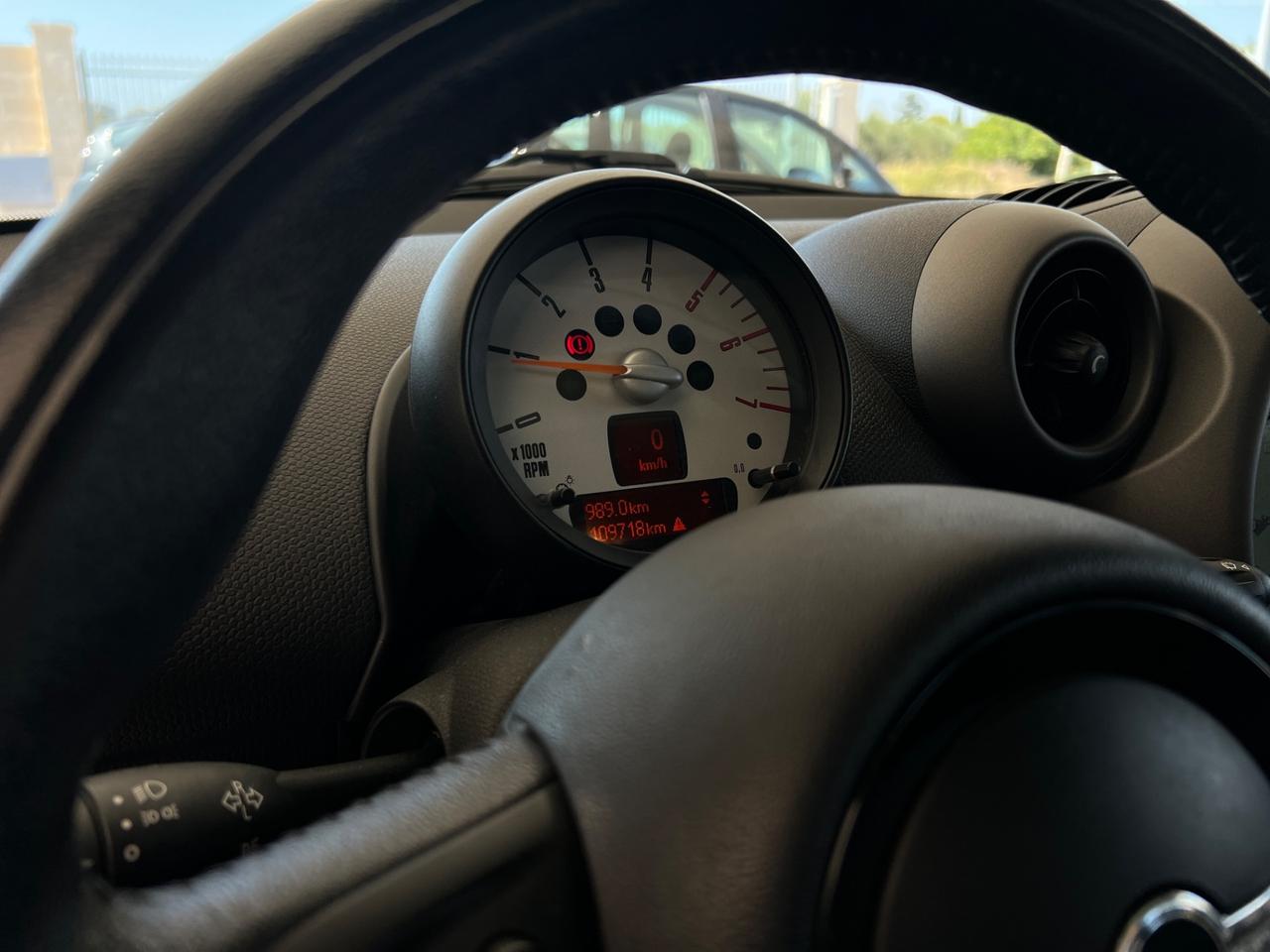 Mini Cooper D Countryman 1.6 110 Cv DOPPIO TETTO PANORAMICO