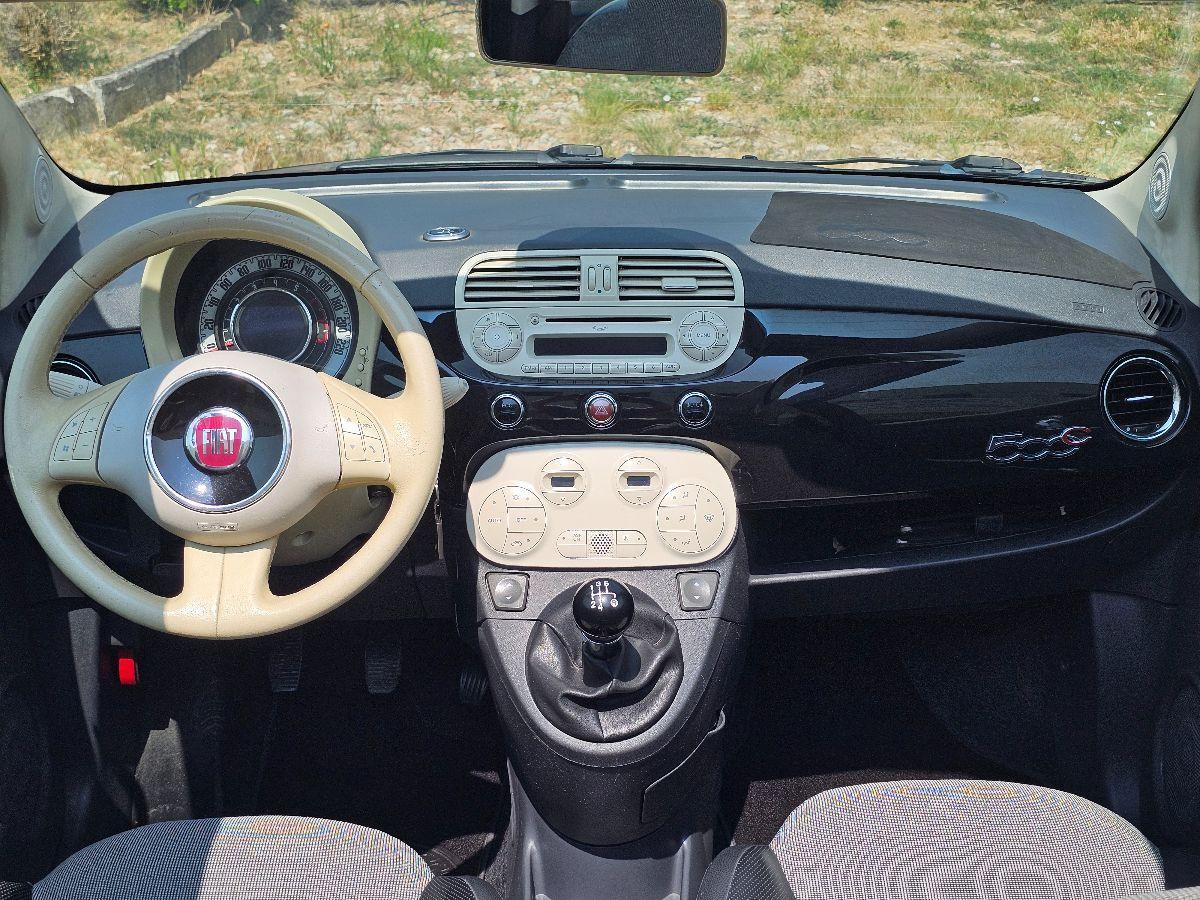 FIAT 500C 0.9 BENZINA 135.000KM 2011 GARANZIA 12M